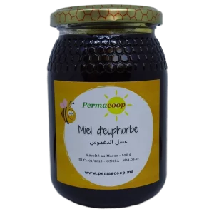 Miel d'euphorbe du Maroc par Permacoop