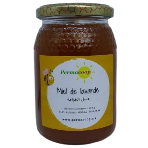Miel de lavande du Maroc par Permacoop